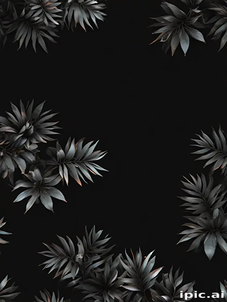 black bg aesthetic