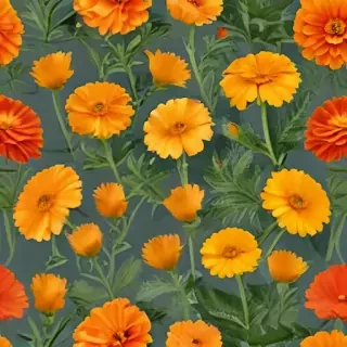 marigolds transparent