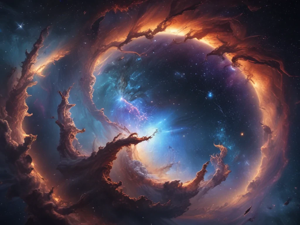 galactic background