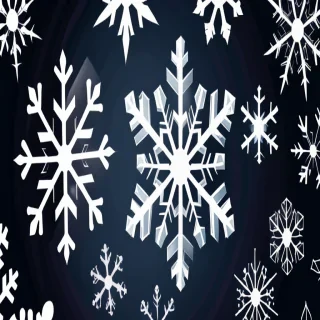 snowflakes transparent