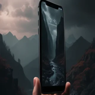 dark aesthetic iphone wallpaper