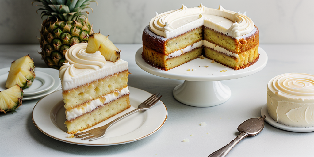 pineapple cake with cream cheese frosting