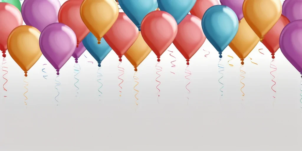 background balloons