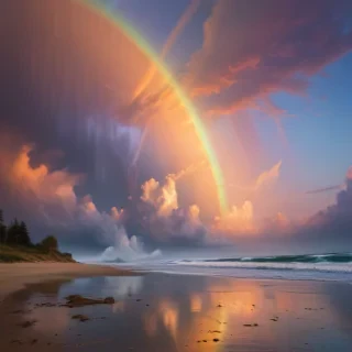 aesthetic rainbow backgrounds