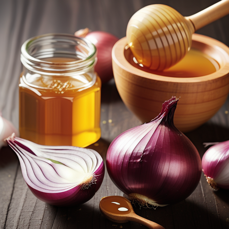 onion and honey for cough