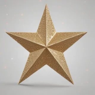 glitter star png