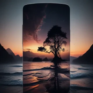 wallpaper black android