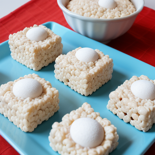 rice krispie treats using fluff