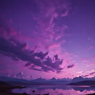 purple sky wallpaper
