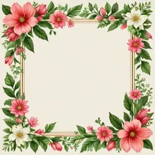 floral frame