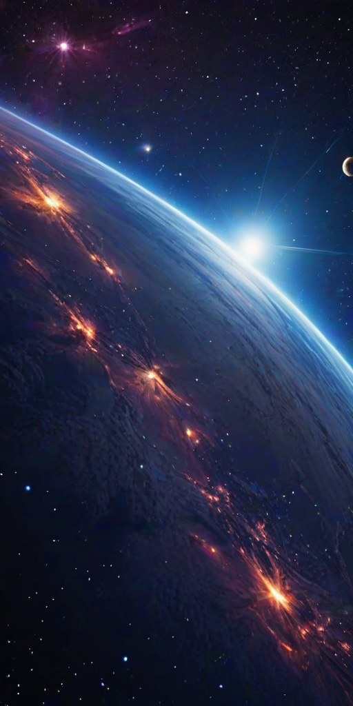 space wallpaper iphone hd