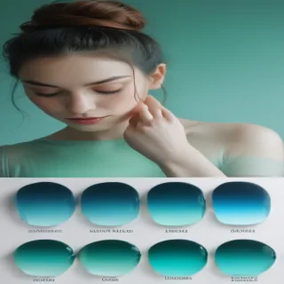 blue green gradient