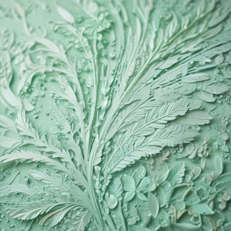 mint green background