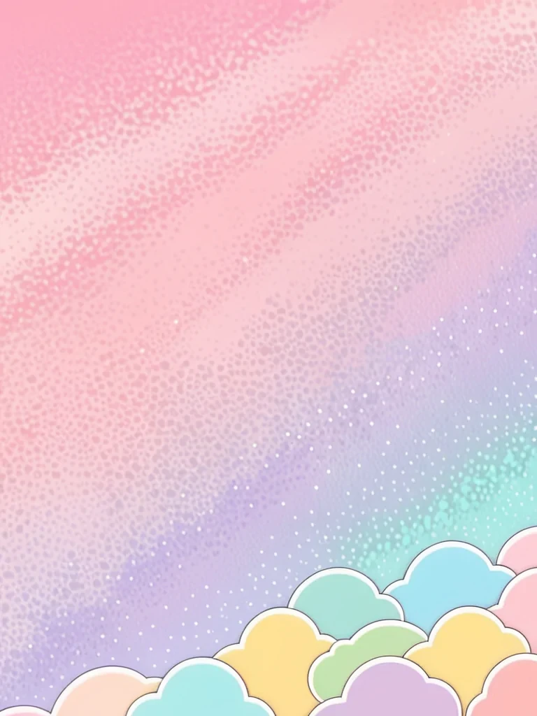 cute pastel background