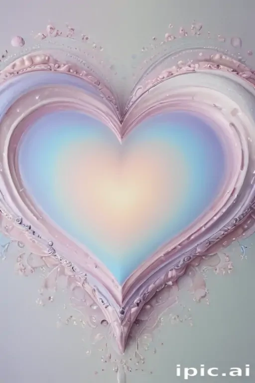 pastel heart wallpaper