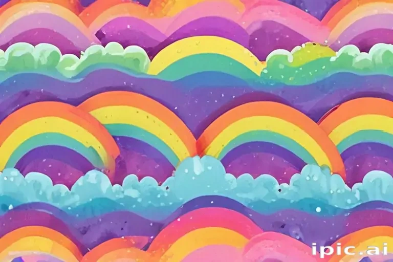 cute rainbow backgrounds