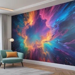 holographic wallpaper