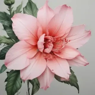 flower drawing for coloring