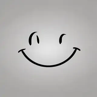 smiley face no background
