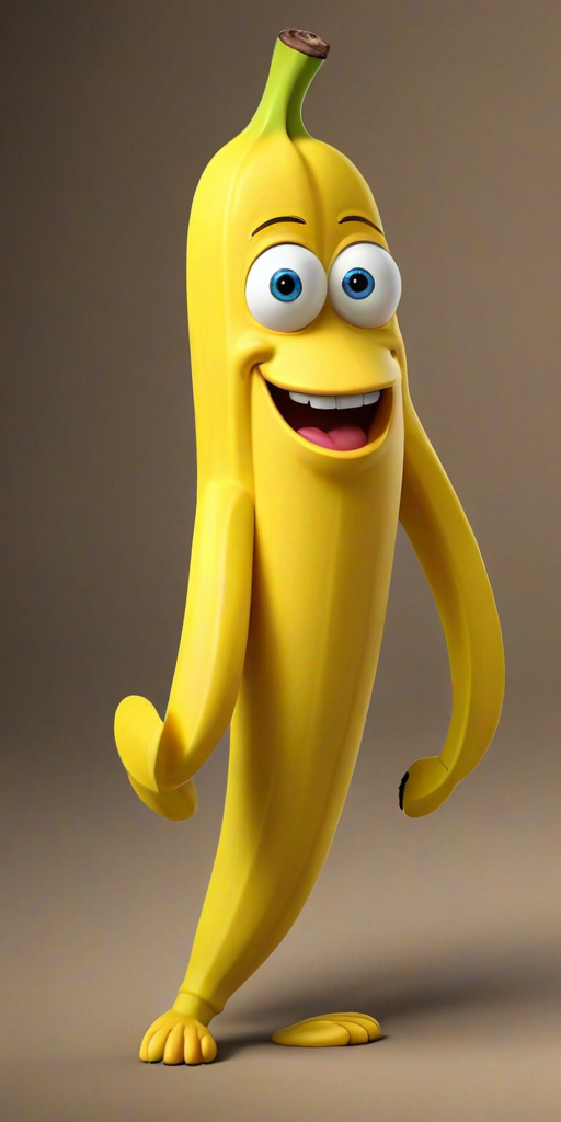 cartoon banana