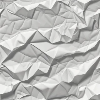 wrinkled paper overlay
