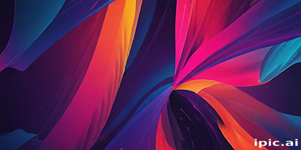 Vibrant Swirls of Color Creating a Dynamic Abstract Visual Experience.