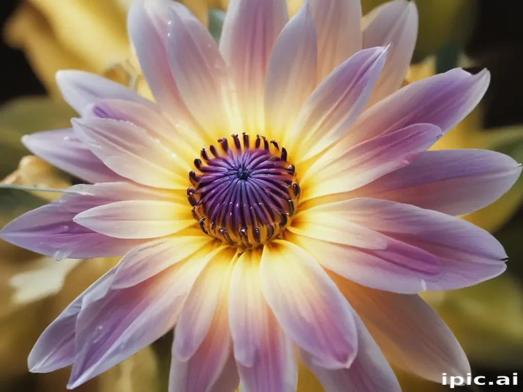 light flower background