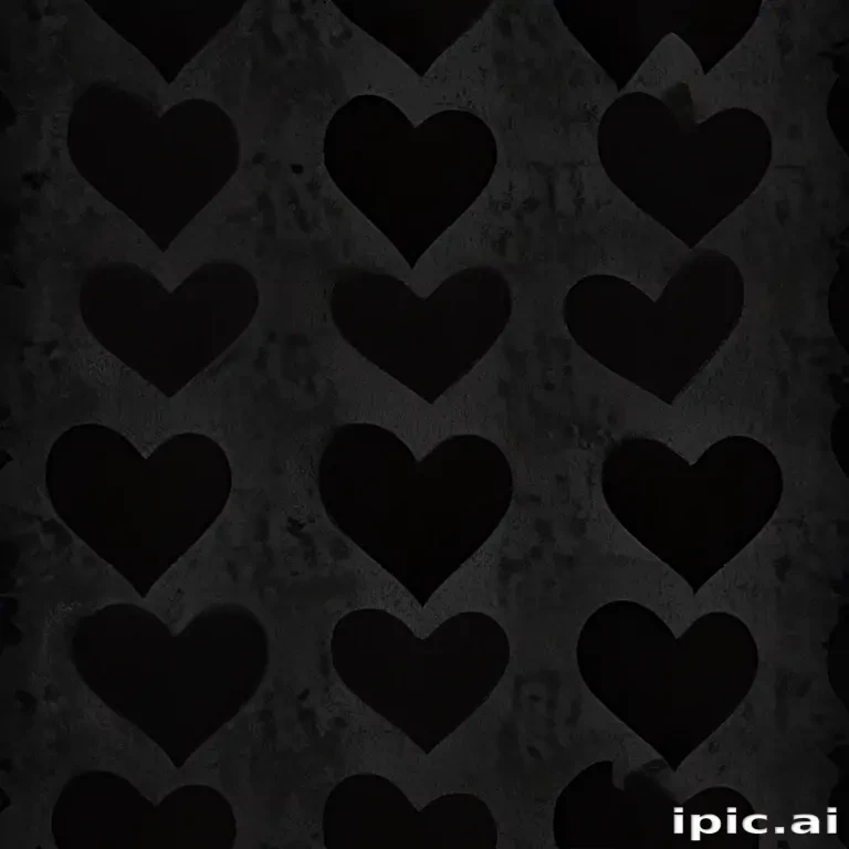wallpaper black heart