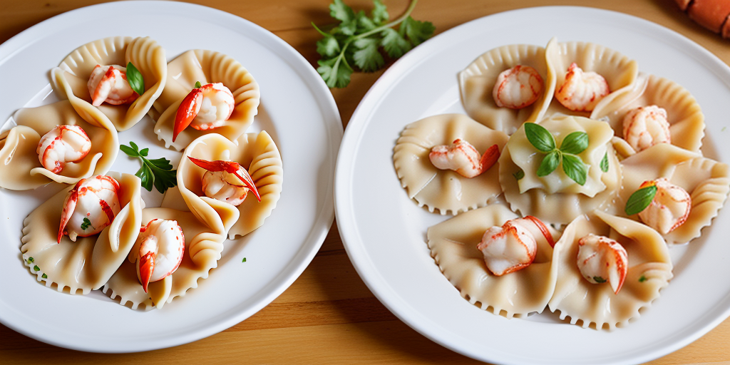 what to serve with lobster ravioli
