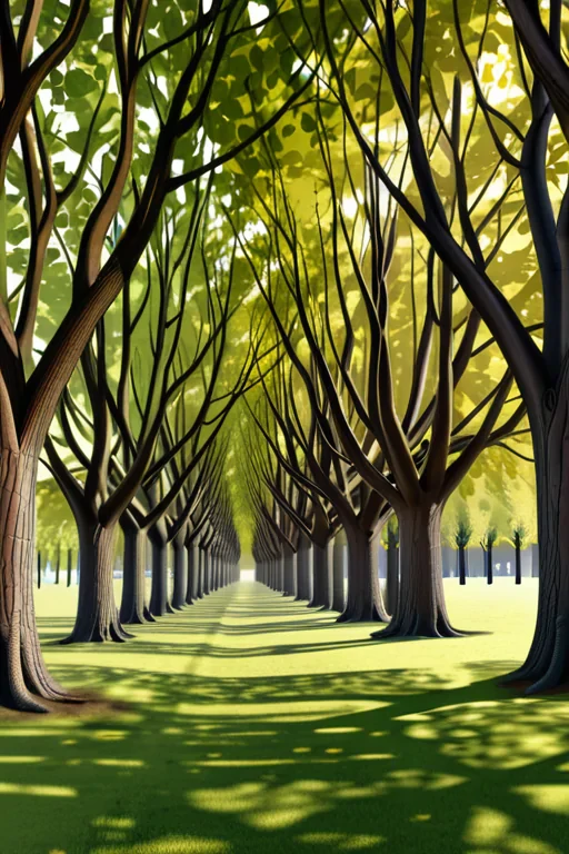 background trees