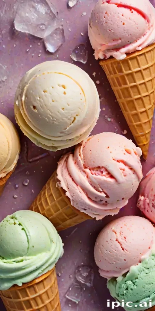 ice cream background