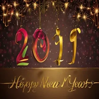 background happy new year