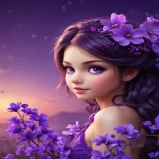 cute purple wallpapers