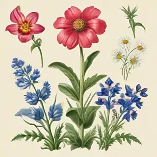 free wildflower clipart