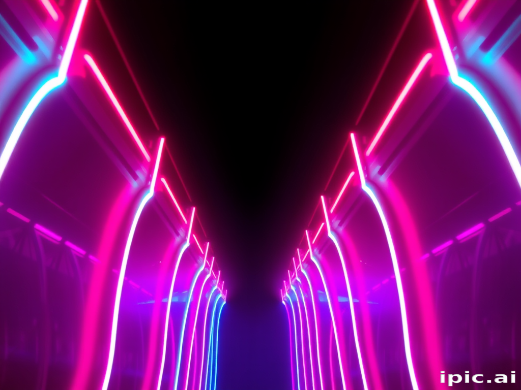 iphone neon wallpaper