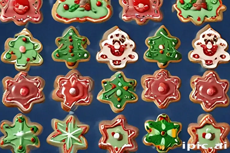 clip art christmas cookies