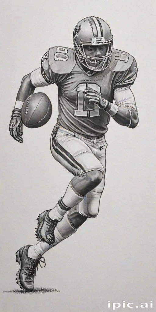 football drawing