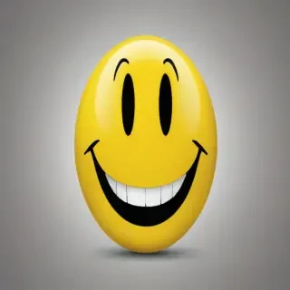 smiley face no background