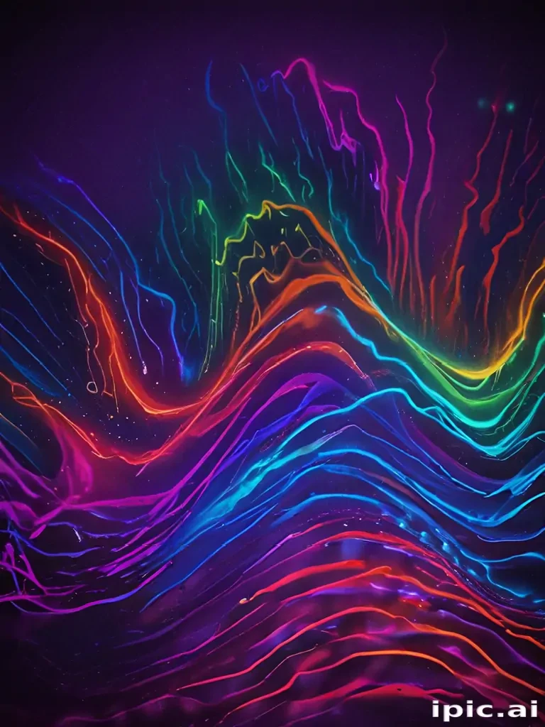 neon colored backgrounds