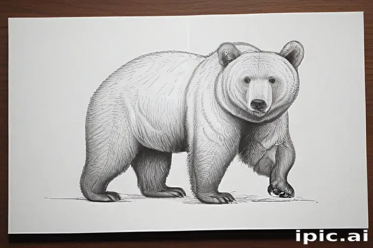 bear pictures to draw