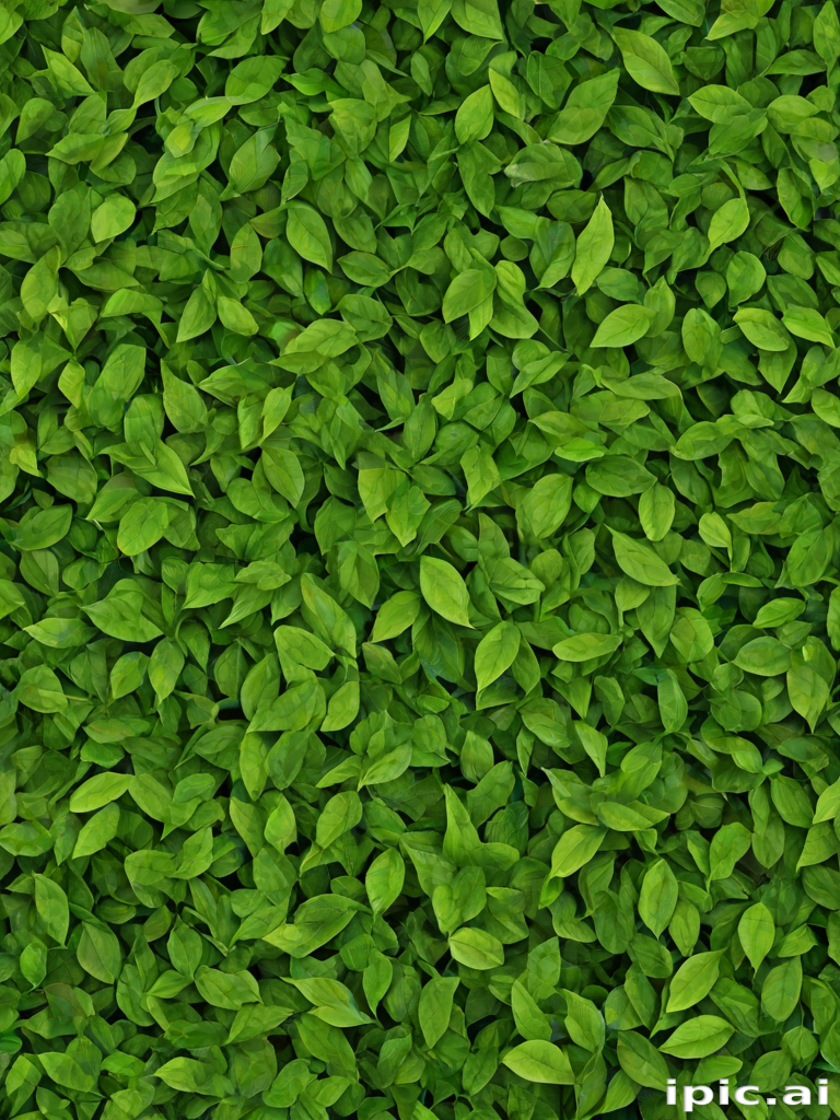leaf background green