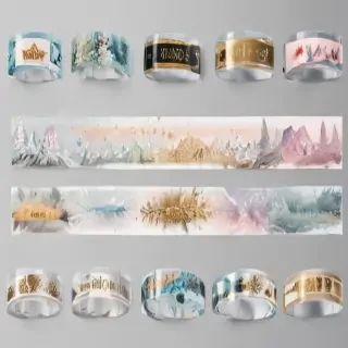 transparent washi tape png