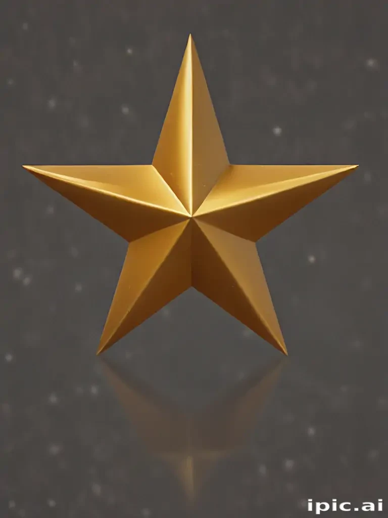 golden star png
