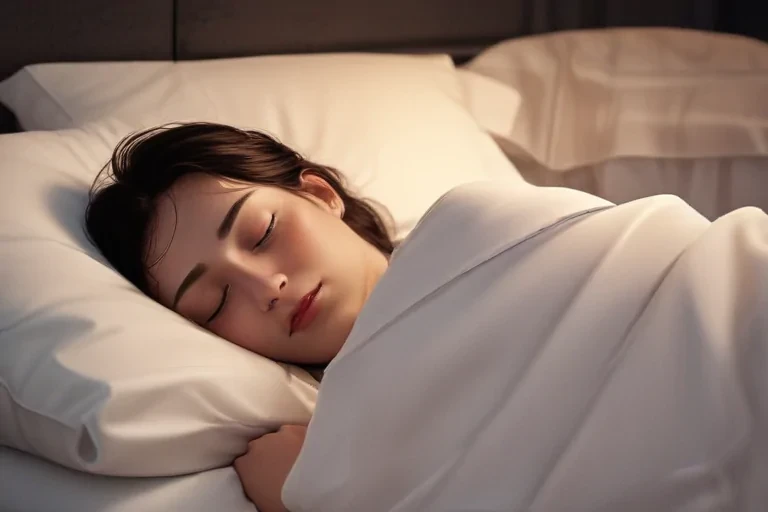 cartoon people sleeping