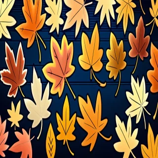 fall leaves iphone wallpaper