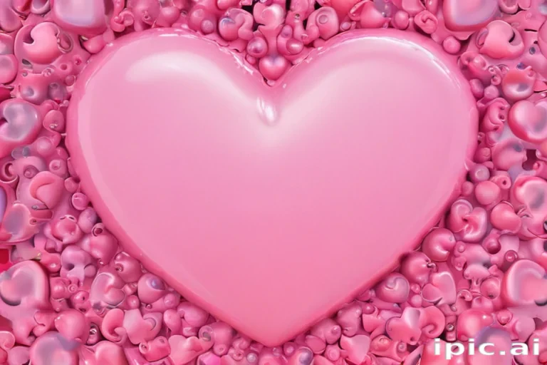 pink heart background