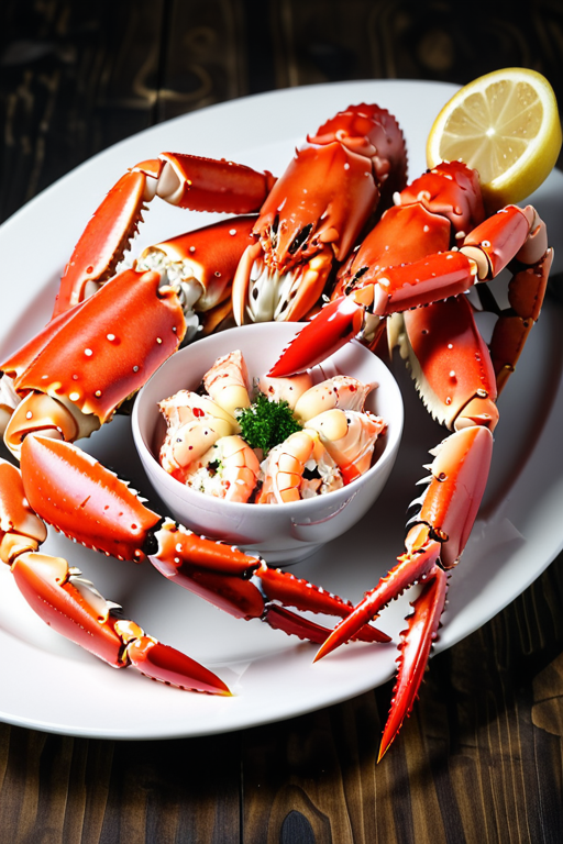 what to serve with king crab legs
