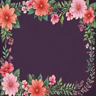 flower border clipart