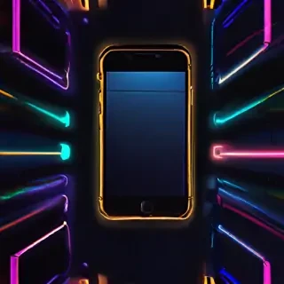 4k neon phone wallpaper