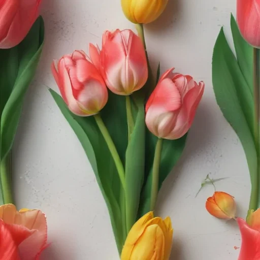 tulips wallpaper aesthetic